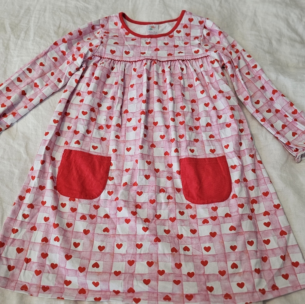 Girls Valentine's dress size 8